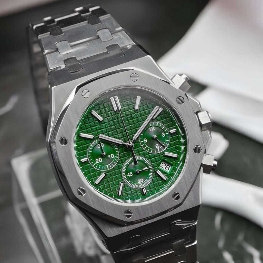 CUSTOM SEIKOAK ROYAL CHRONOGRAPH EDITION GREEN MOD - Monomods