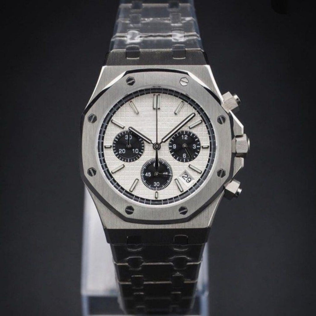 CUSTOM SEIKOAK ROYAL CHRONOGRAPH MOD ARCTIC PANDA EDITION - Monomods