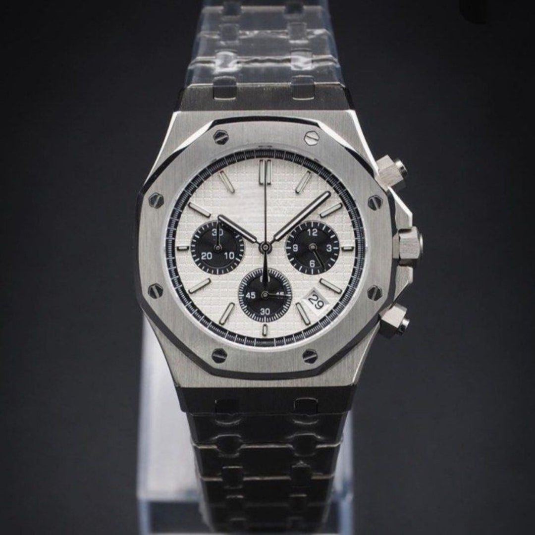 CUSTOM SEIKOAK ROYAL CHRONOGRAPH MOD ARCTIC PANDA EDITION - Monomods