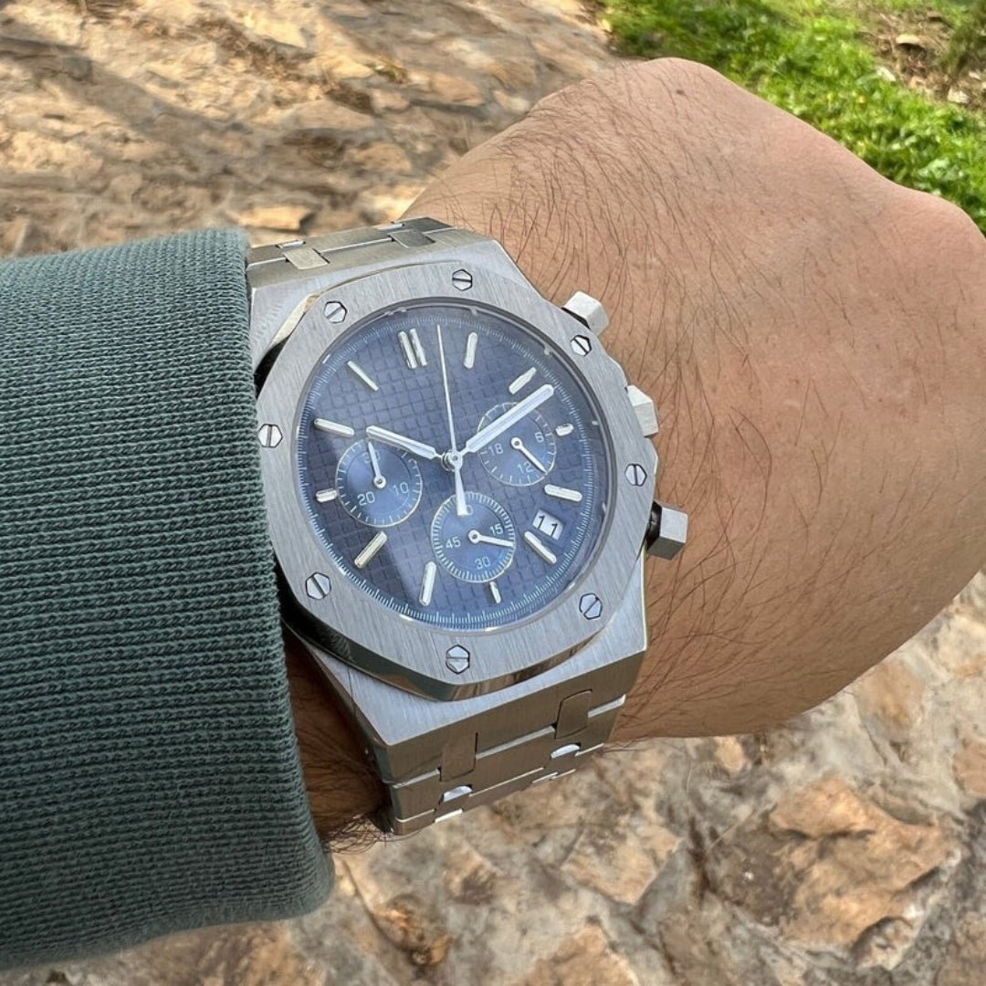 CUSTOM SEIKOAK ROYAL CHRONOGRAPH MOD AZURE EDITION - Monomods