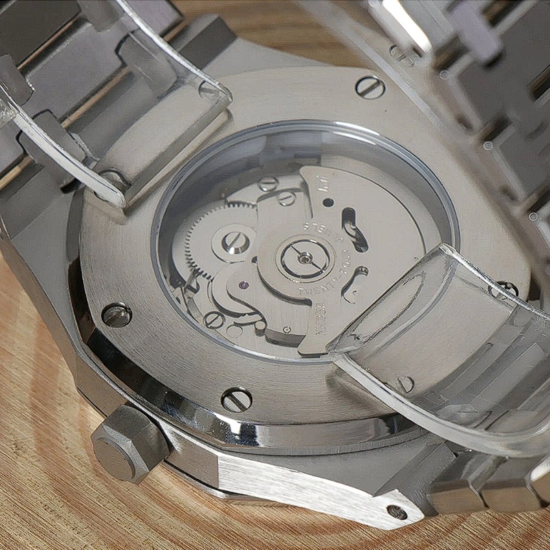 CUSTOM SEIKOAK ROYAL CHRONOGRAPH MOD LUNAR SILVER EDITION - Monomods