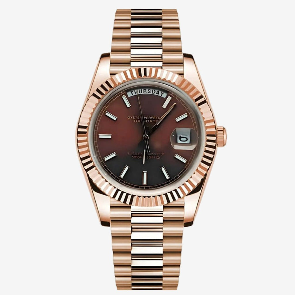 CUSTOM SEIKODATE EDITION PRESIDENTIAL ROSE COCO MOD - Monomods