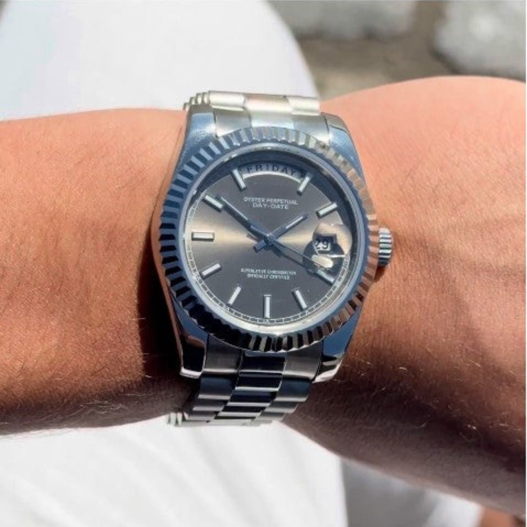 CUSTOM SEIKODATE PRESIDENTIAL MOD IMPERIAL CHAMPAGNE EDITION - Monomods