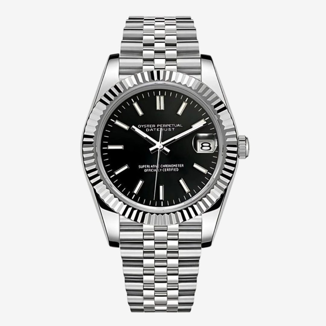 CUSTOM SEIKOJUST EDITION CLASSIC BLACK MIDNIGHT JUBILEE MOD - Monomods