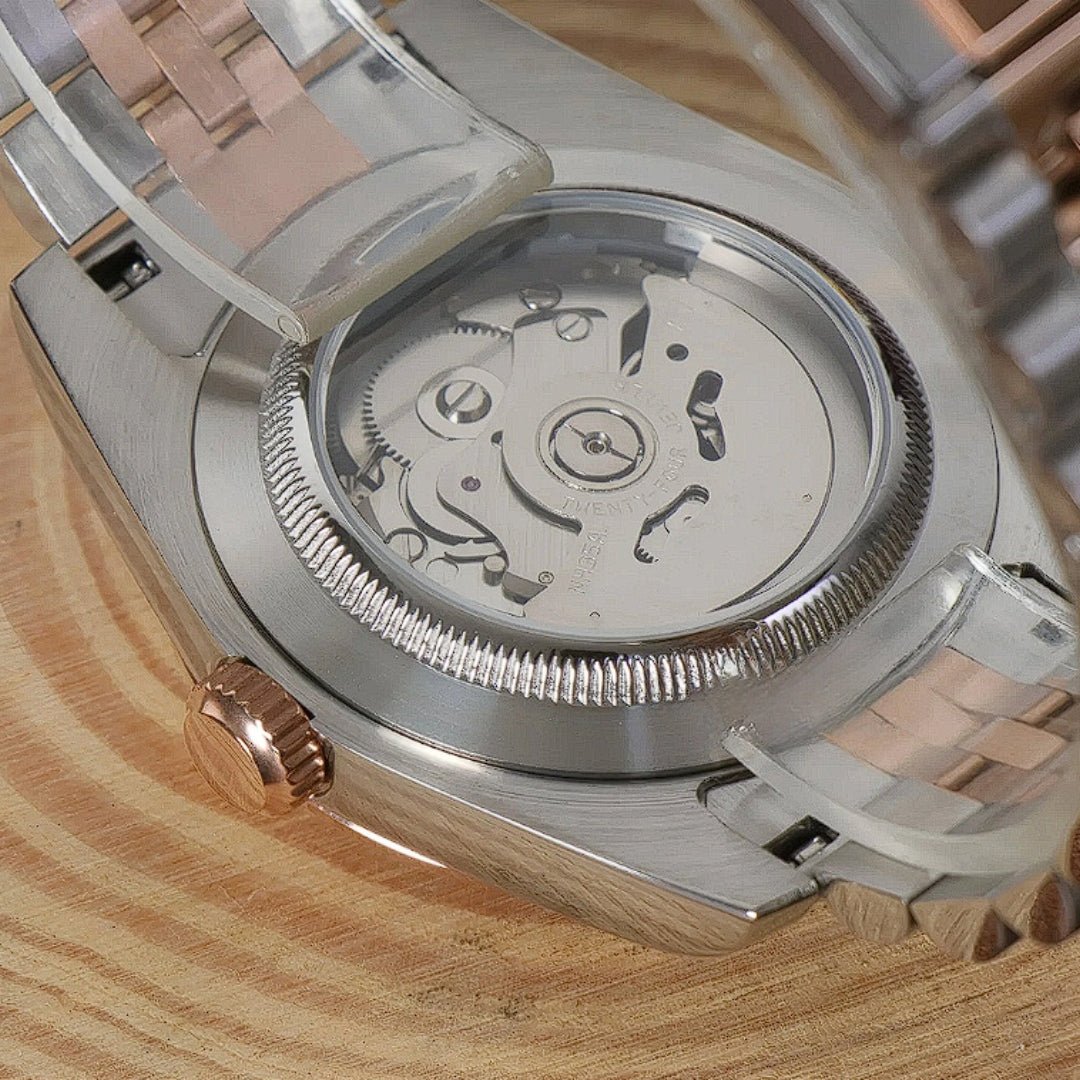 CUSTOM SEIKOJUST EDITION ROSE TWO - TONE WIMBLEDON JUBILEE MOD - Monomods