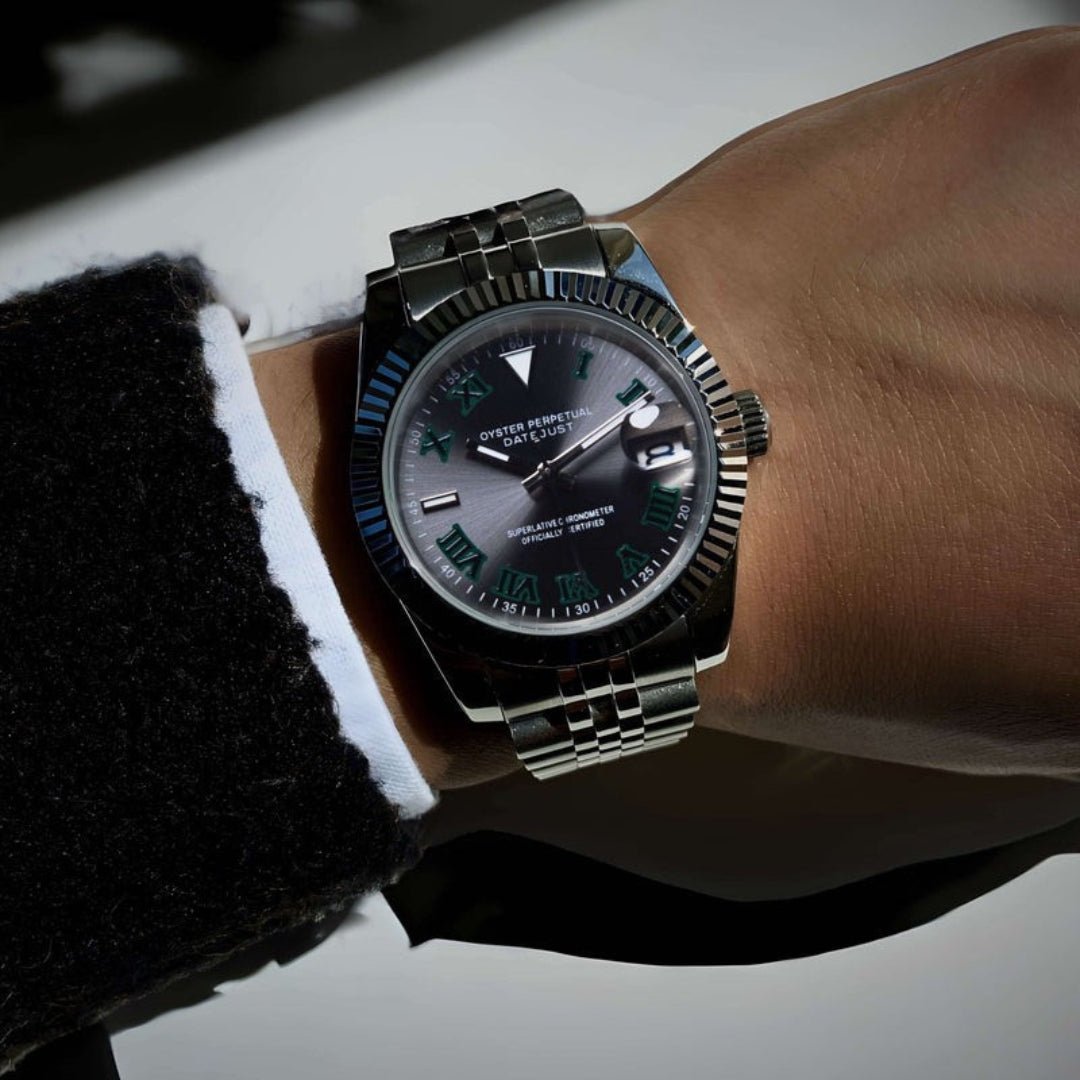 CUSTOM SEIKOJUST EDITION SILVER WIMBLEDON JUBILEE MOD - Monomods