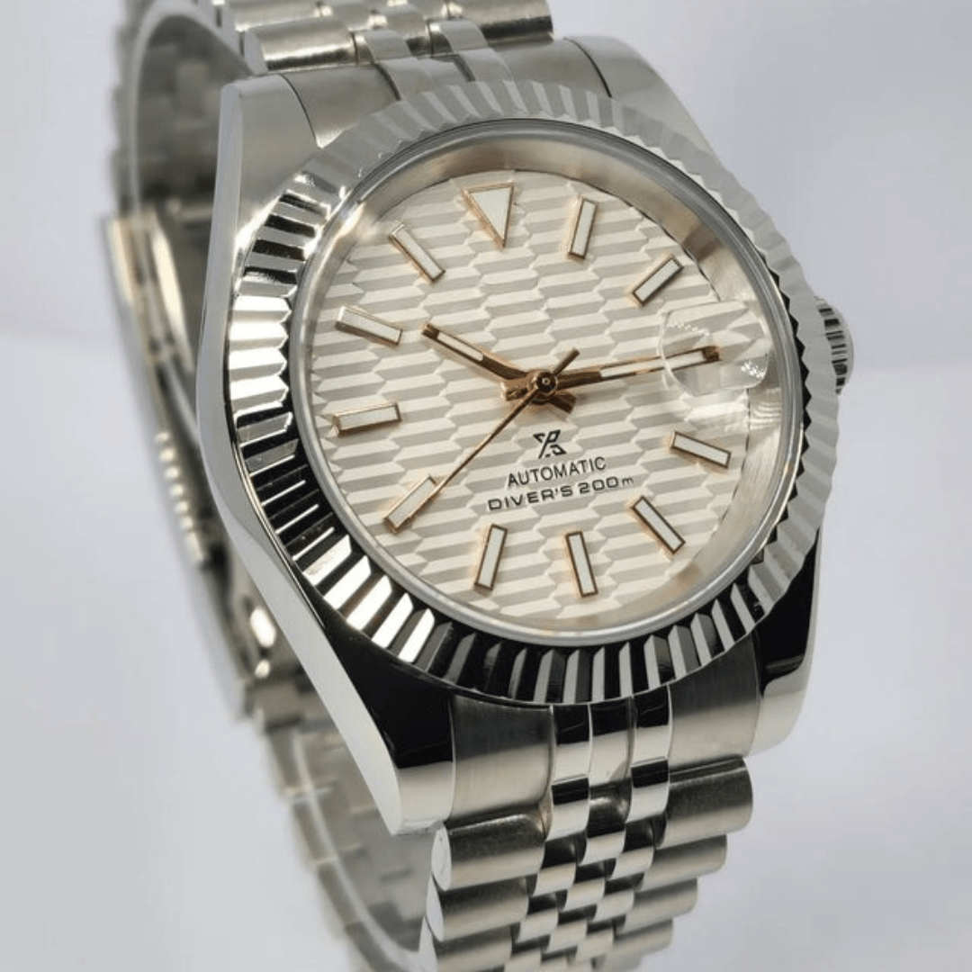 CUSTOM SEIKOJUST JUBILEE MOD ARCTIC GLACIER EDITION - Monomods