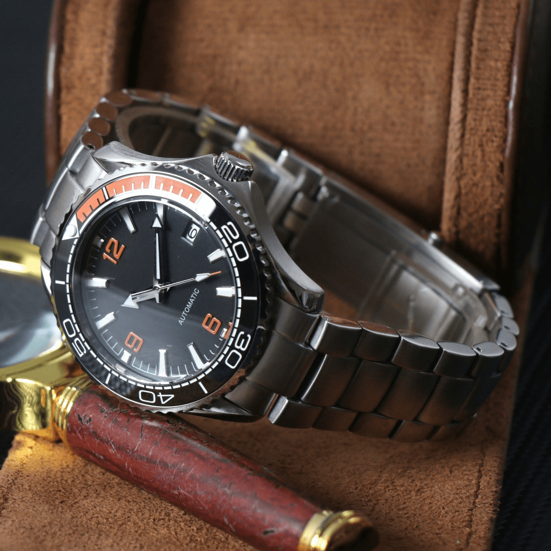 CUSTOM SEIKOMASTER EDITION OCEAN IGNITION STEEL MOD - Monomods