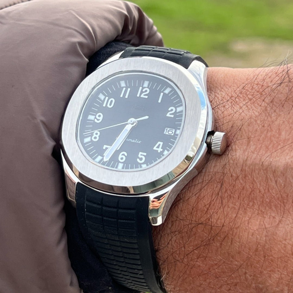 CUSTOM SEIKONAUT EDITION MIDNIGHT SILVER MOD - Monomods