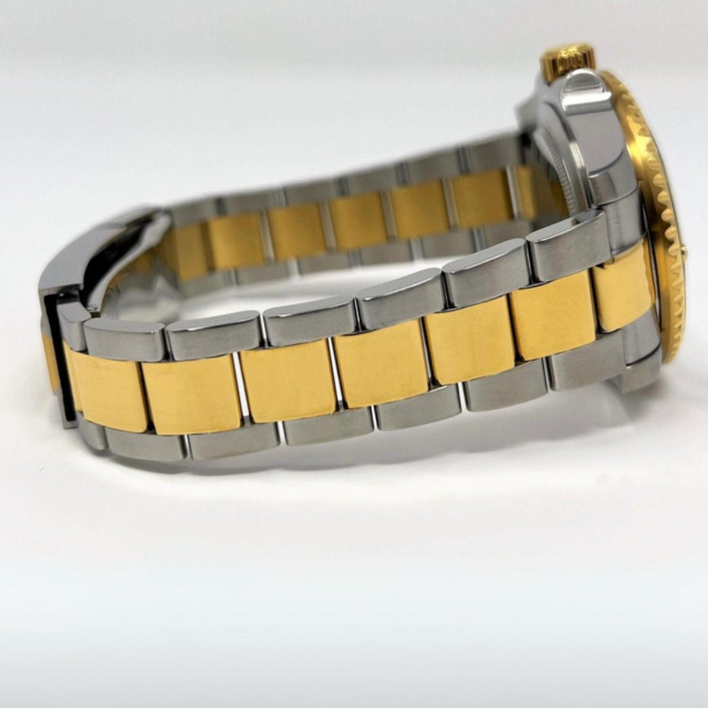 CUSTOM SEIKOSUB EDITION MARINE MASTER TWO - TONE GOLD MOD - Monomods