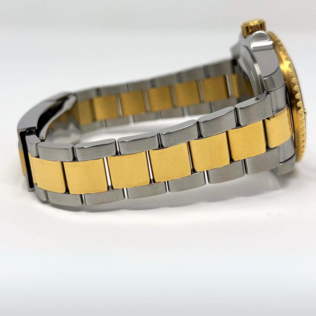 CUSTOM SEIKOSUB EDITION MARINE MASTER TWO - TONE GOLD MOD - Monomods