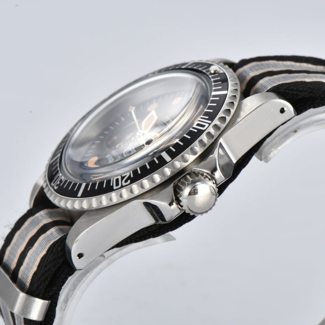 CUSTOM SEIKOSUB EDITION VINTAGE OPENHEART NATO MOD - Monomods