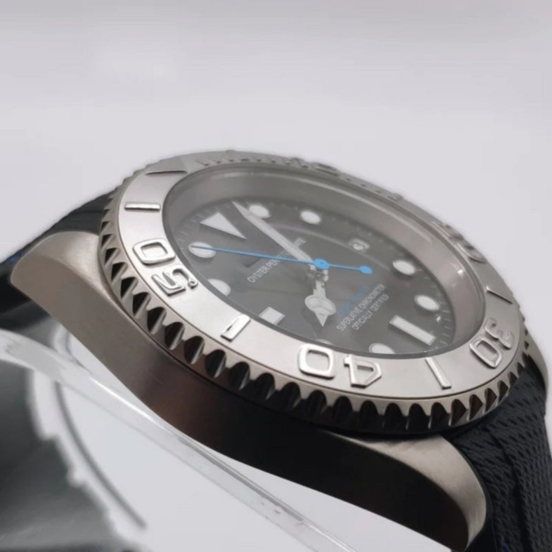 CUSTOM SEIKOSUB YACHT MASTER EDTION TITANIUM MOD - Monomods