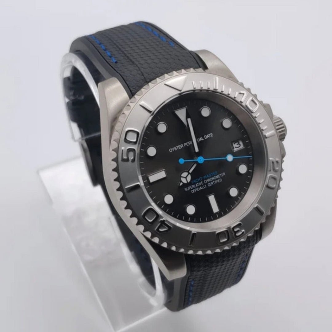 CUSTOM SEIKOSUB YACHT MASTER EDTION TITANIUM MOD - Monomods