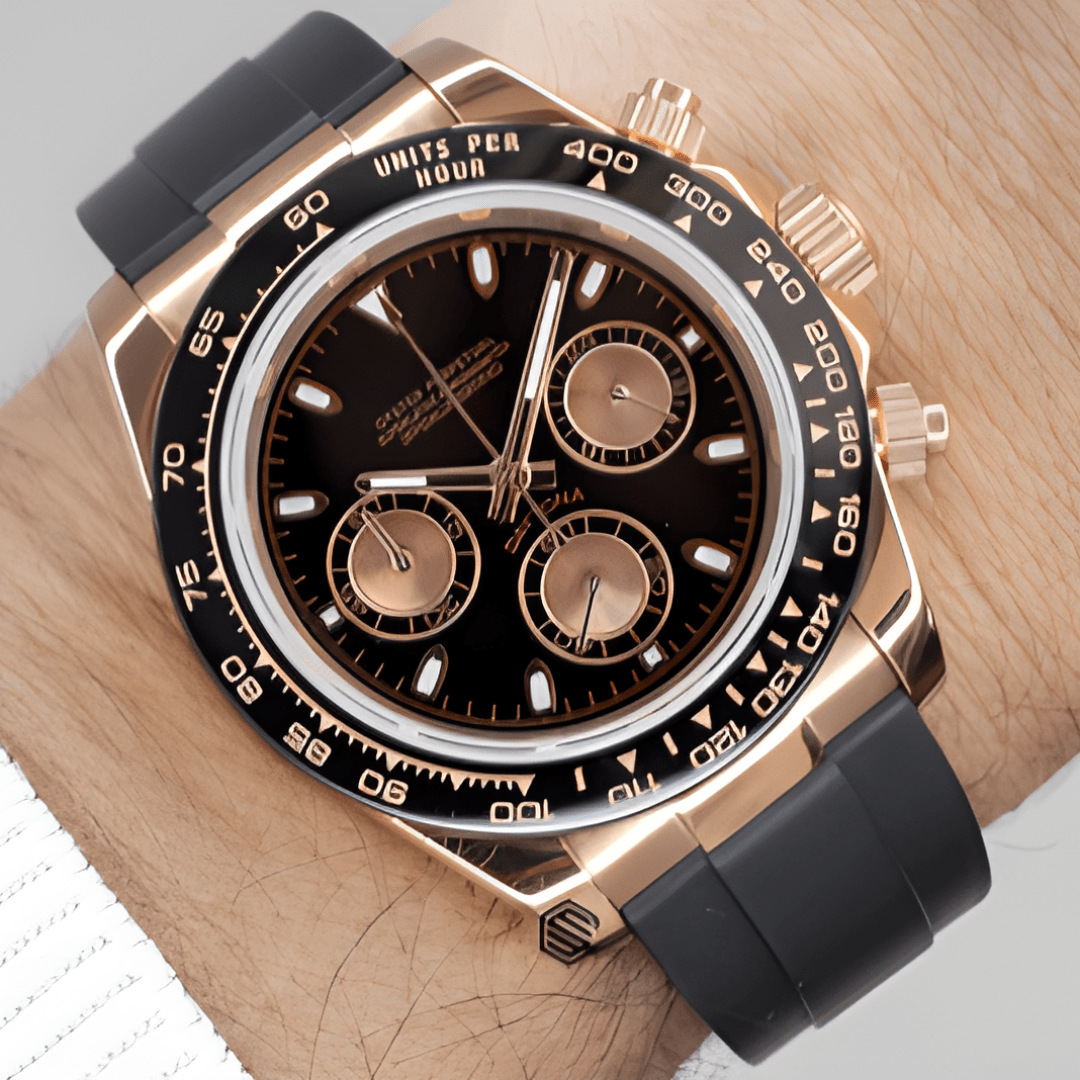 CUSTOM SEITONA CHRONOGRAPH EDITION EVEROSE PANDA MOD - Monomods
