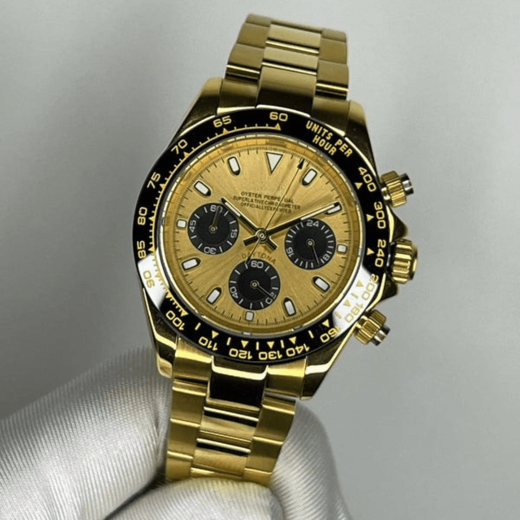 CUSTOM SEITONA CHRONOGRAPH EDITION GOLDEN EAGLE MOD - Monomods