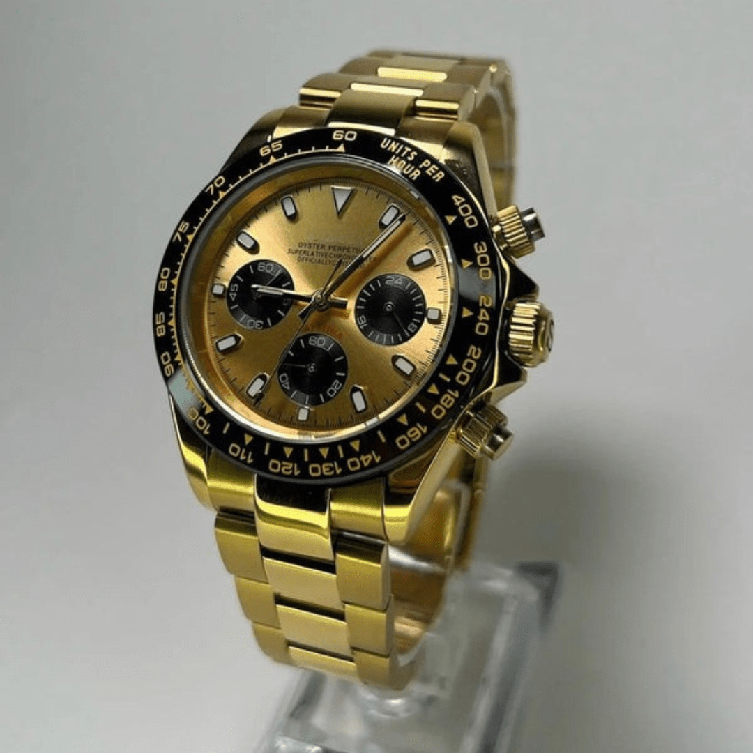 CUSTOM SEITONA CHRONOGRAPH EDITION GOLDEN EAGLE MOD - Monomods