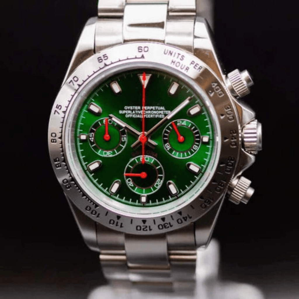 CUSTOM SEITONA CHRONOGRAPH EDITION HULK MOD - Monomods