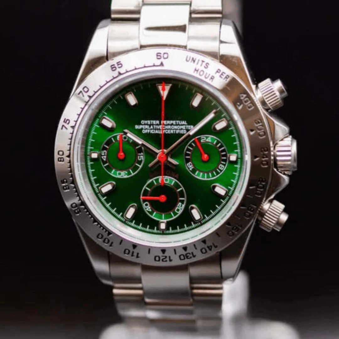 CUSTOM SEITONA CHRONOGRAPH EDITION HULK MOD - Monomods