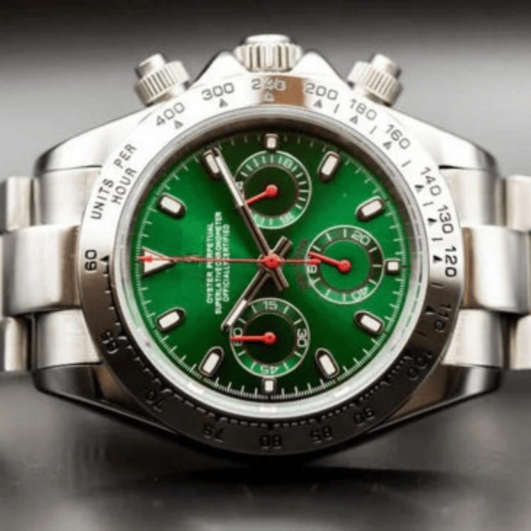 CUSTOM SEITONA CHRONOGRAPH EDITION HULK MOD - Monomods