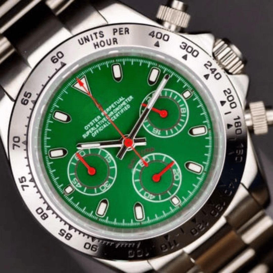CUSTOM SEITONA CHRONOGRAPH EDITION HULK MOD - Monomods