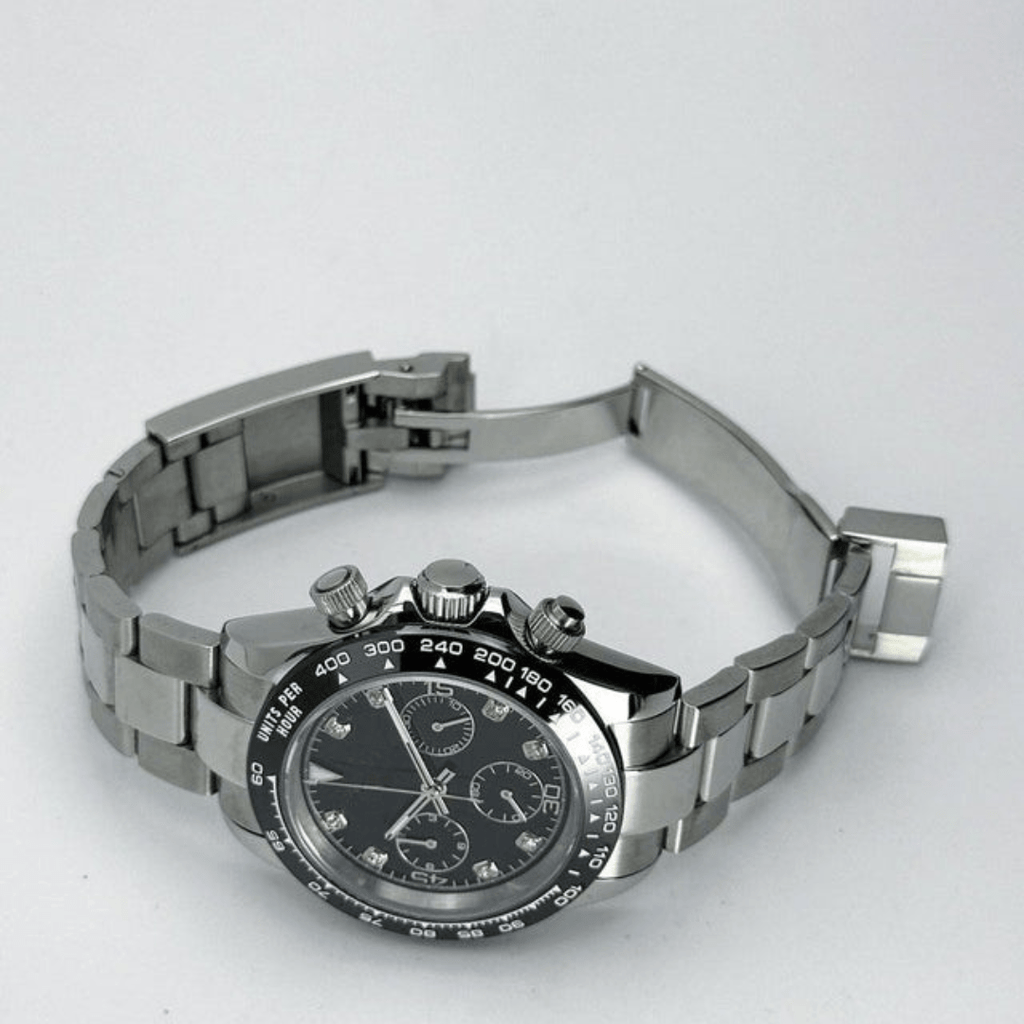 CUSTOM SEITONA CHRONOGRAPH EDITION OBSIDIAN DIAMOND MOD - Monomods