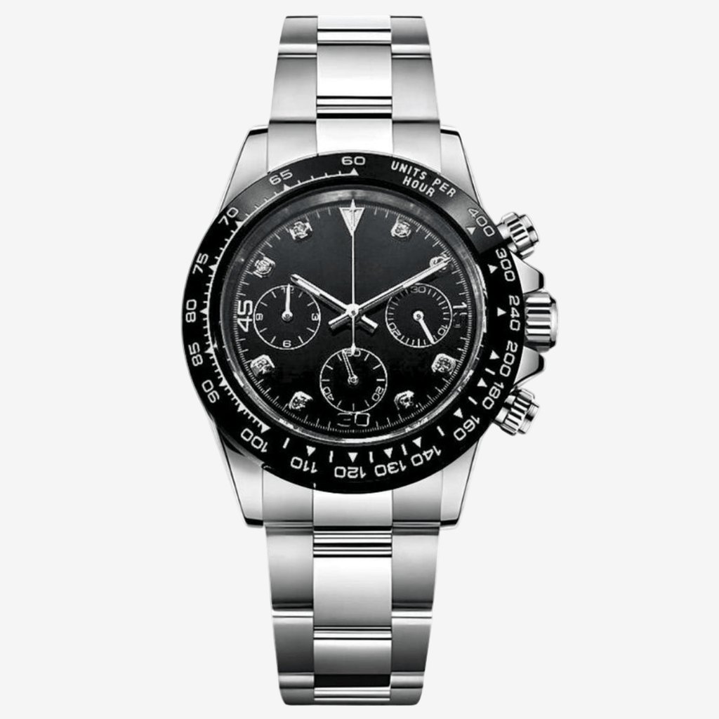 CUSTOM SEITONA CHRONOGRAPH EDITION OBSIDIAN DIAMOND MOD - Monomods