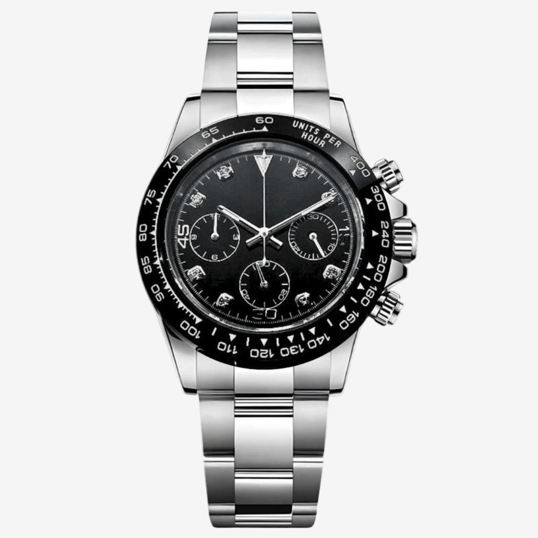 CUSTOM SEITONA CHRONOGRAPH EDITION OBSIDIAN DIAMOND MOD - Monomods