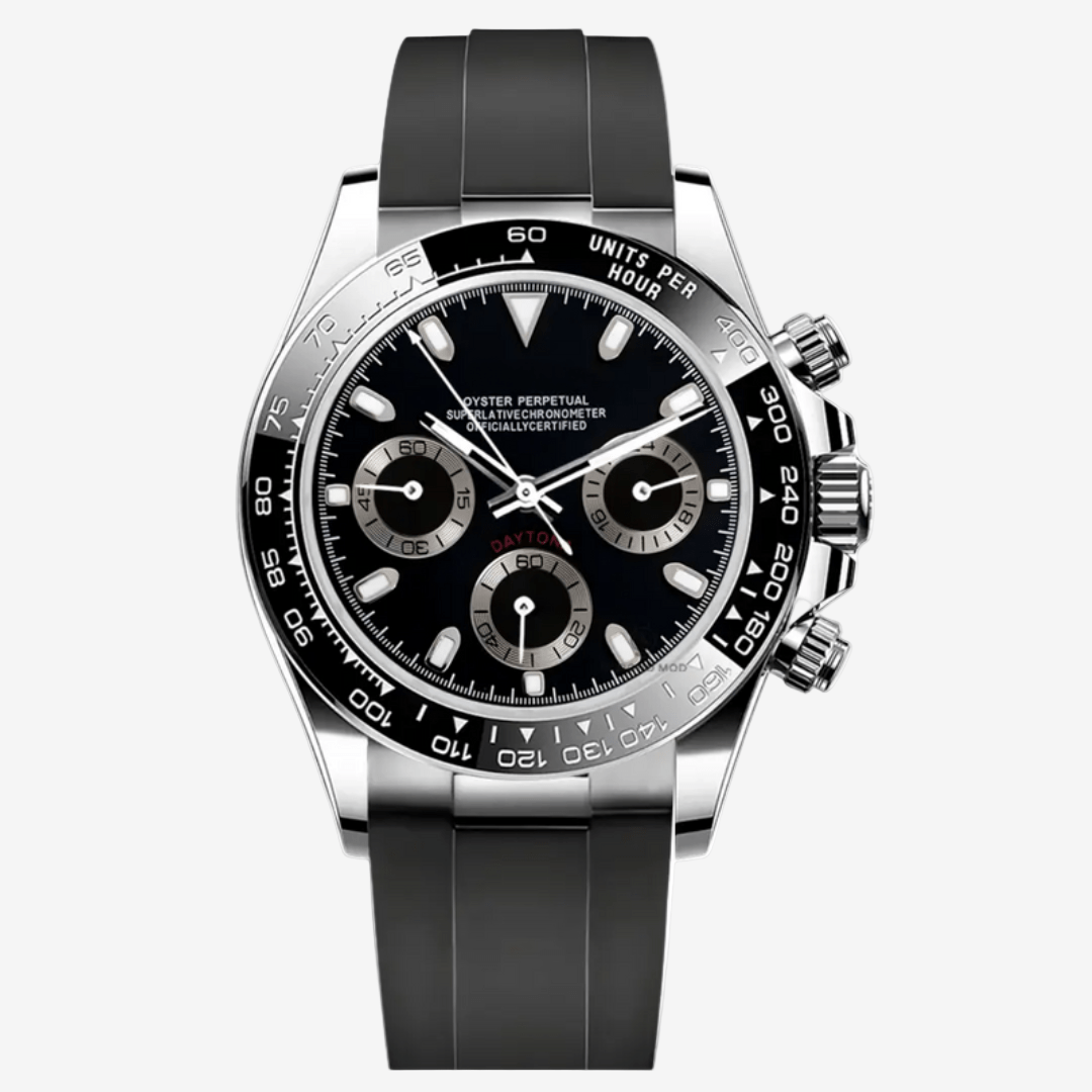 CUSTOM SEITONA CHRONOGRAPH EDITION OBSIDIAN PANDA MOD - Monomods