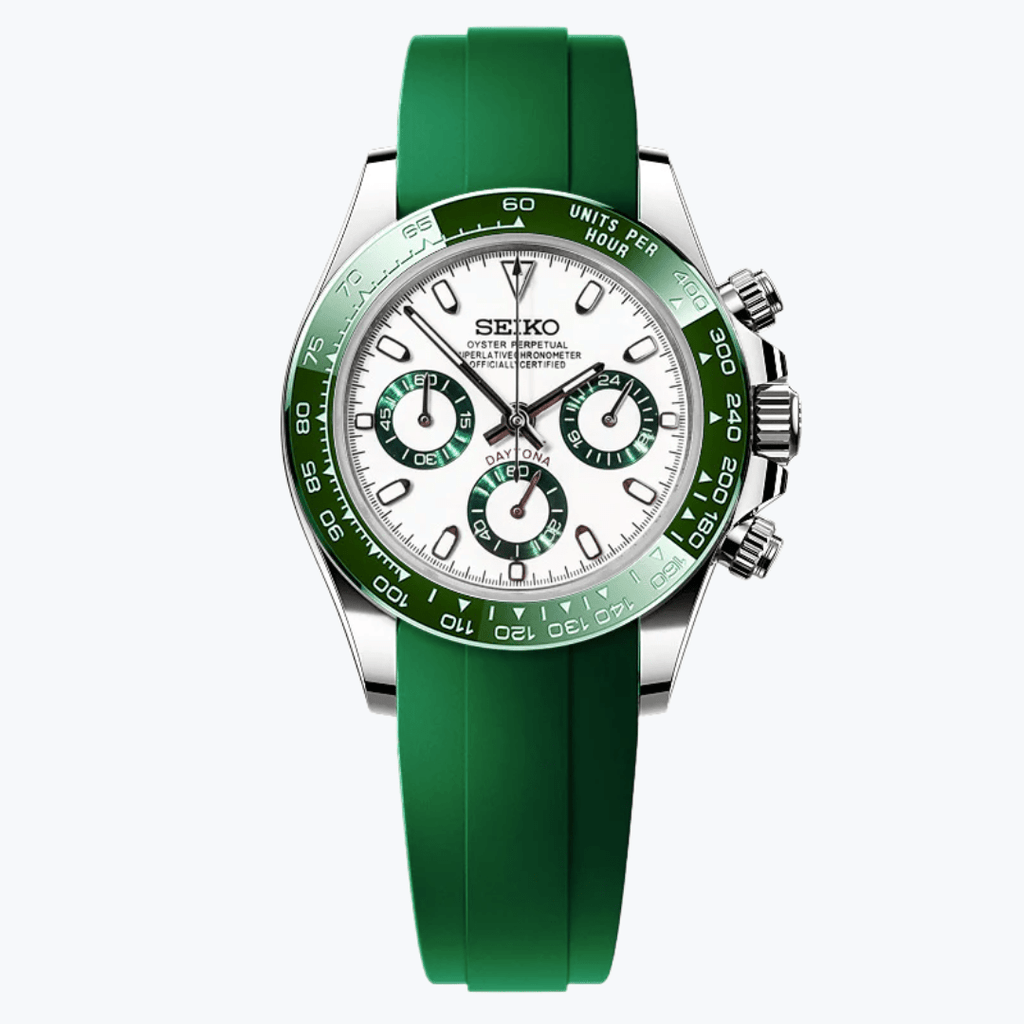 CUSTOM SEITONA CHRONOGRAPH EDITION ROYAL GREEN MOD - Monomods