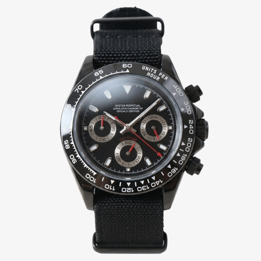 CUSTOM SEITONA CHRONOGRAPH MOD BLACK OPS EDITION - Monomods