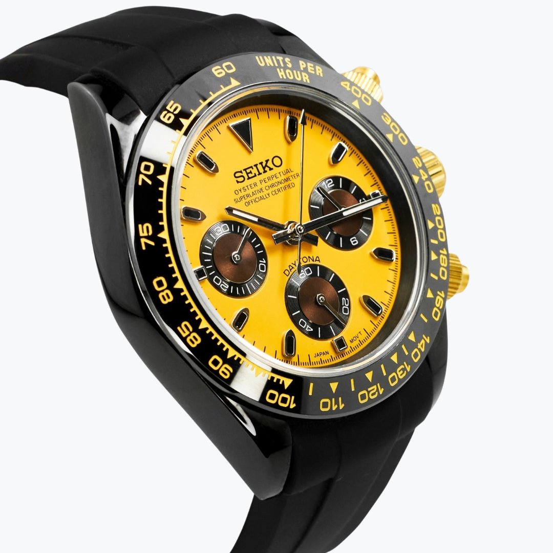 CUSTOM SEITONA CHRONOGRAPH MOD BUMBLE BEE LEGACY EDITION - Monomods
