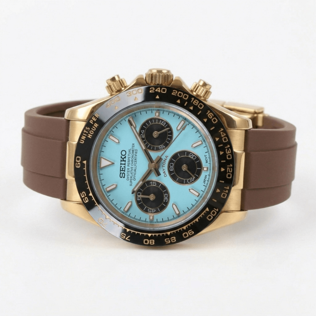 CUSTOM SEITONA CHRONOGRAPH MOD COCO TIFFANY EDITION - Monomods