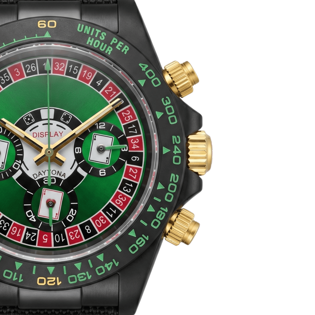 CUSTOM SEITONA CHRONOGRAPH MOD HIGH ROLLER EDITION - Monomods