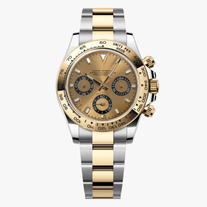 CUSTOM SEITONA CHRONOGRAPH MOD IMPERIAL GOLD EDITION - Monomods
