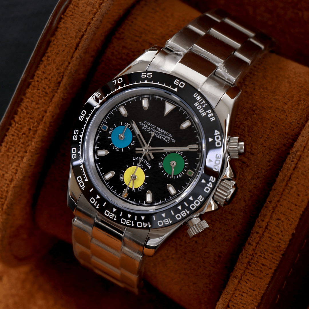 CUSTOM SEITONA CHRONOGRAPH MOD TRICOLOUR PANDA EDITION - Monomods