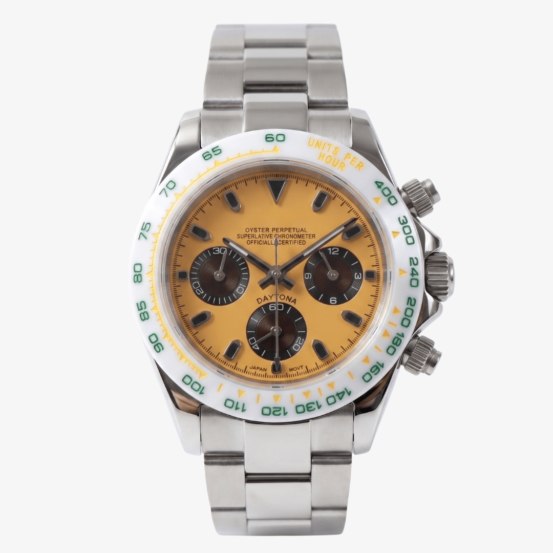 CUSTOM SEITONA CHRONOGRAPH MOD VINTAGE SAFARI EDITION - Monomods