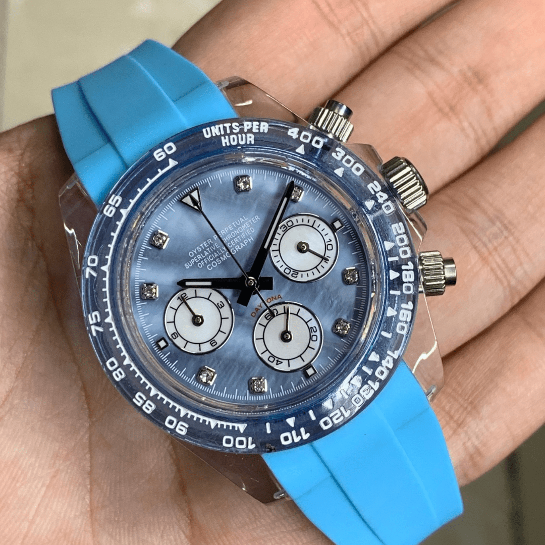 CUSTOM SEITONA SPECIAL EDITION TRANSLUCENT DIAMOND COSMOGRAPH MOD - Monomods