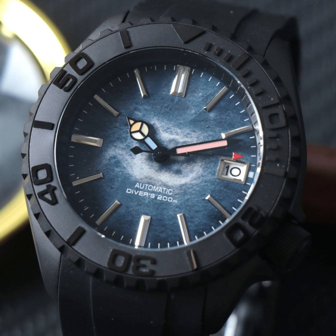 CUSTOM SKX07 SKX MOD ABYSS SPECTRUM EDITION - Monomods