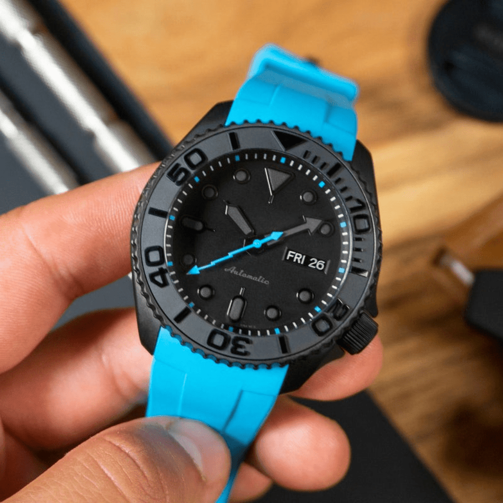 CUSTOM SKX07 SKX MOD OCEAN TURQUOISE EDITION - Monomods