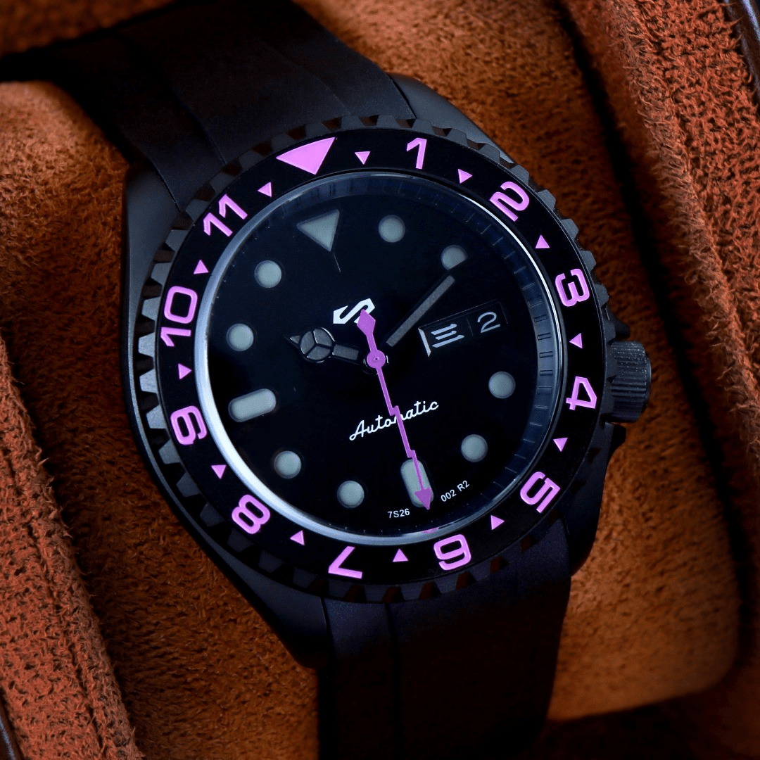 CUSTOM SKX07 SKX MOD PHANTOM PURPLE EDITION - Monomods