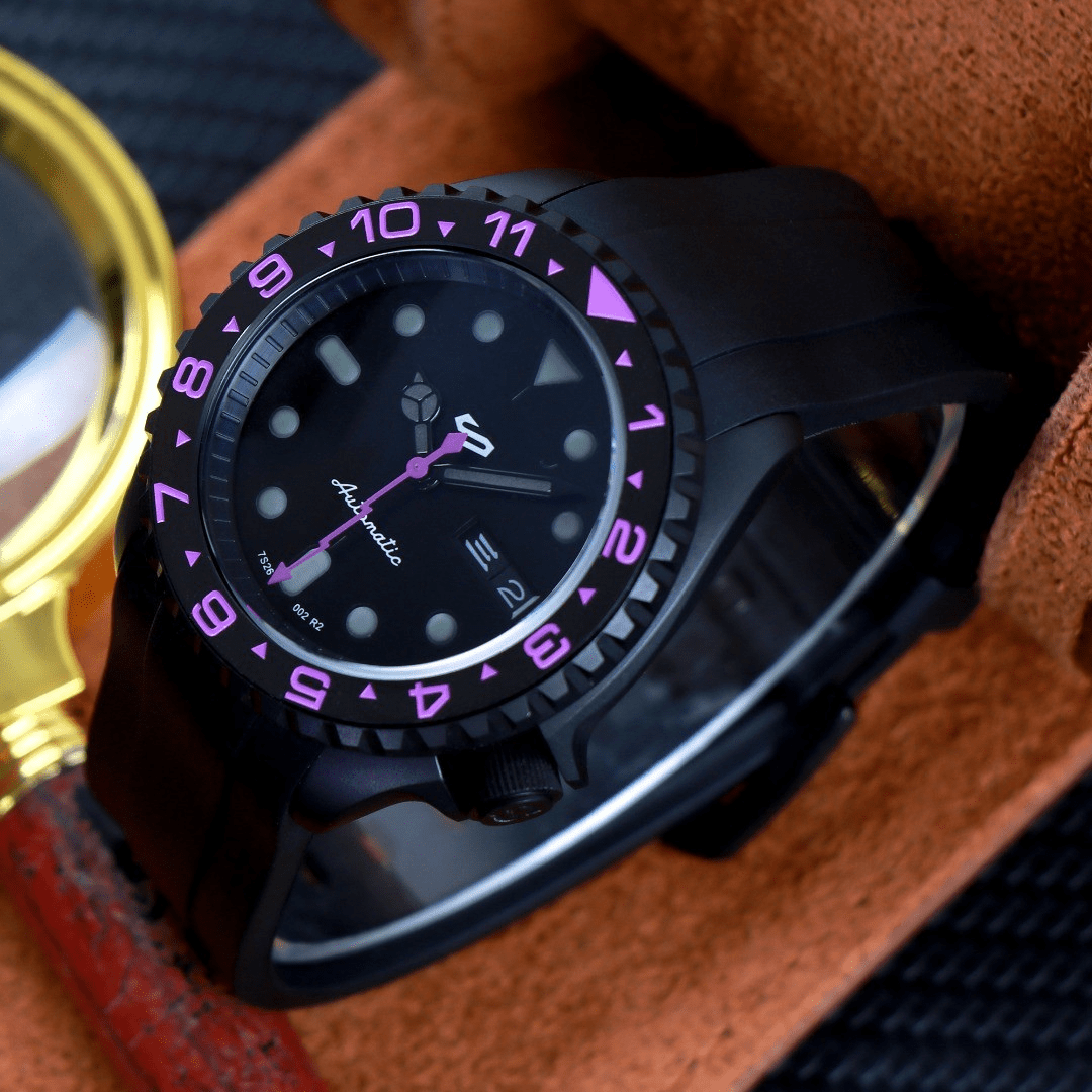 CUSTOM SKX07 SKX MOD PHANTOM PURPLE EDITION - Monomods