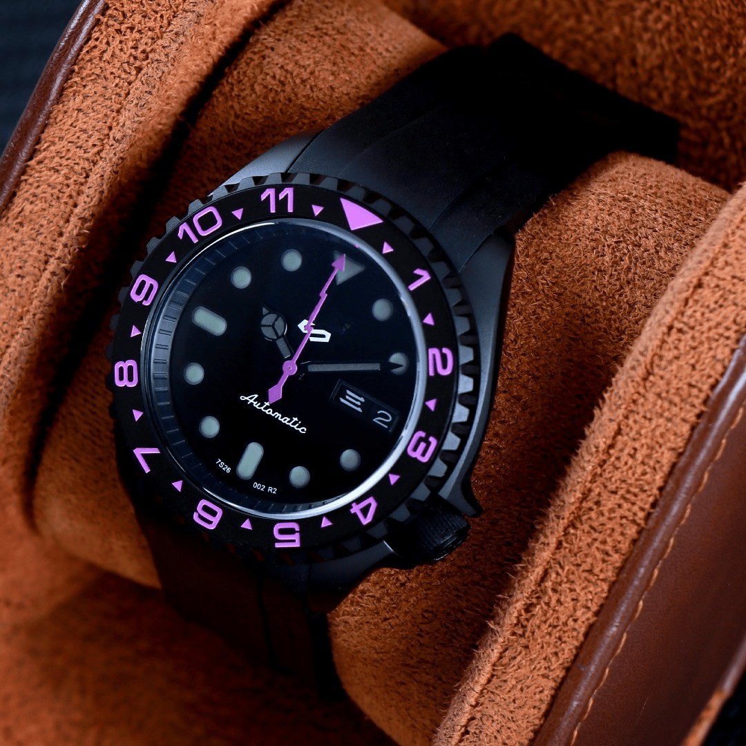 CUSTOM SKX07 SKX MOD PHANTOM PURPLE EDITION - Monomods
