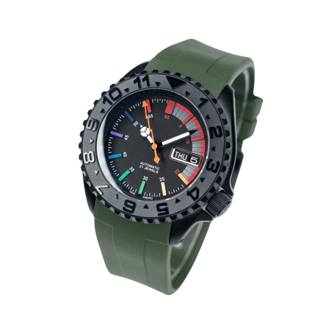 CUSTOM SKX07 SKX MOD SPECTRUM RAINBOW EDITION - Monomods