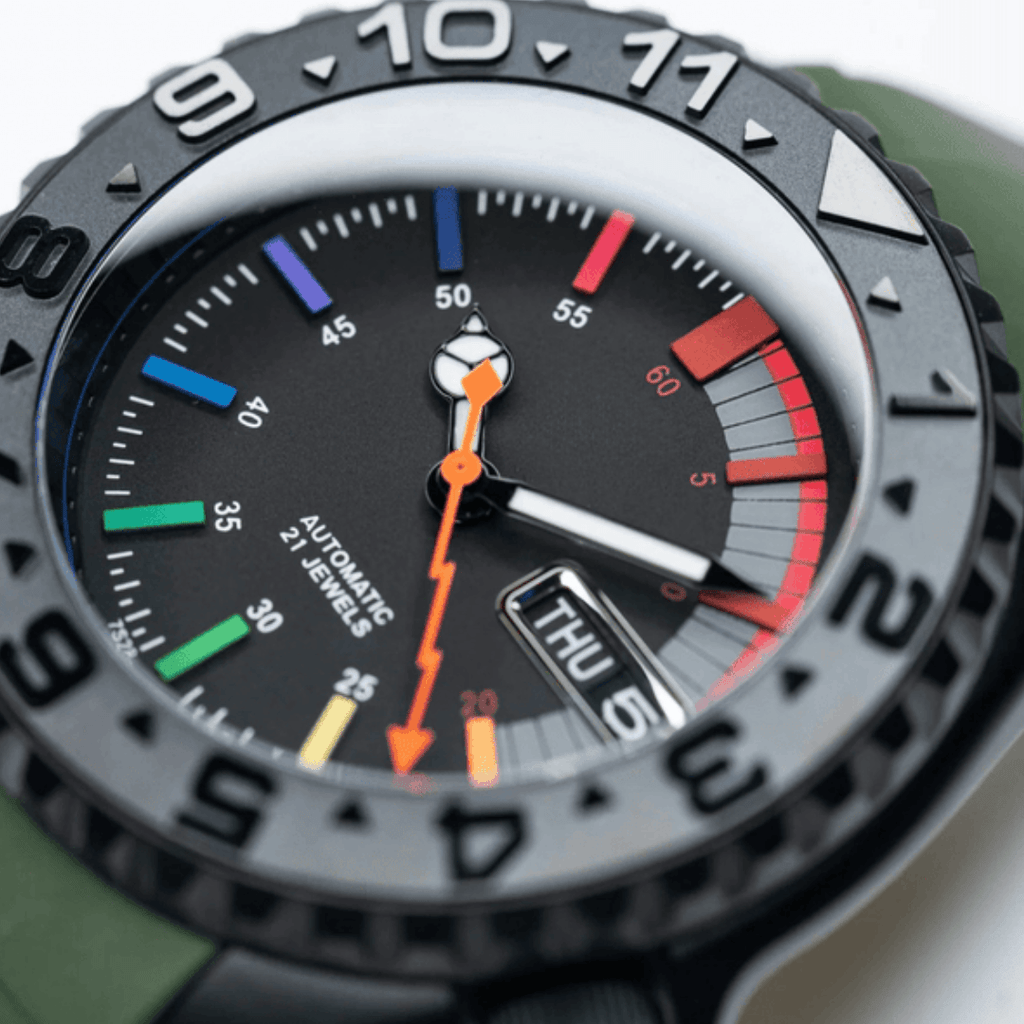 CUSTOM SKX07 SKX MOD SPECTRUM RAINBOW EDITION - Monomods