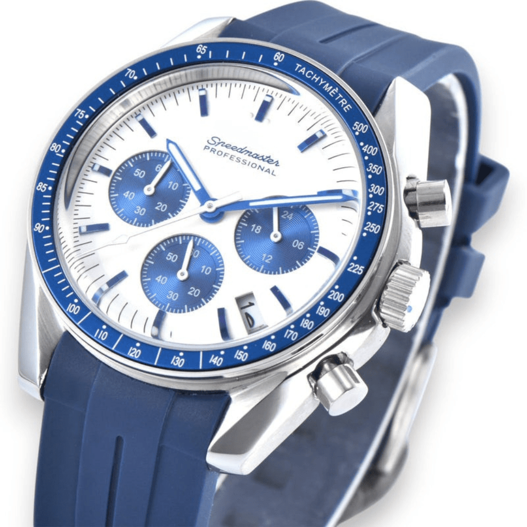 CUSTOM SPEEDSEIKO CHRONOGRAPH MOD AZURE STORM EDITION - Monomods