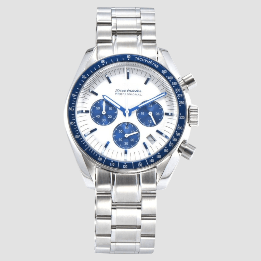 CUSTOM SPEEDSEIKO CHRONOGRAPH MOD ELECTRIC BLUE EDITION - Monomods