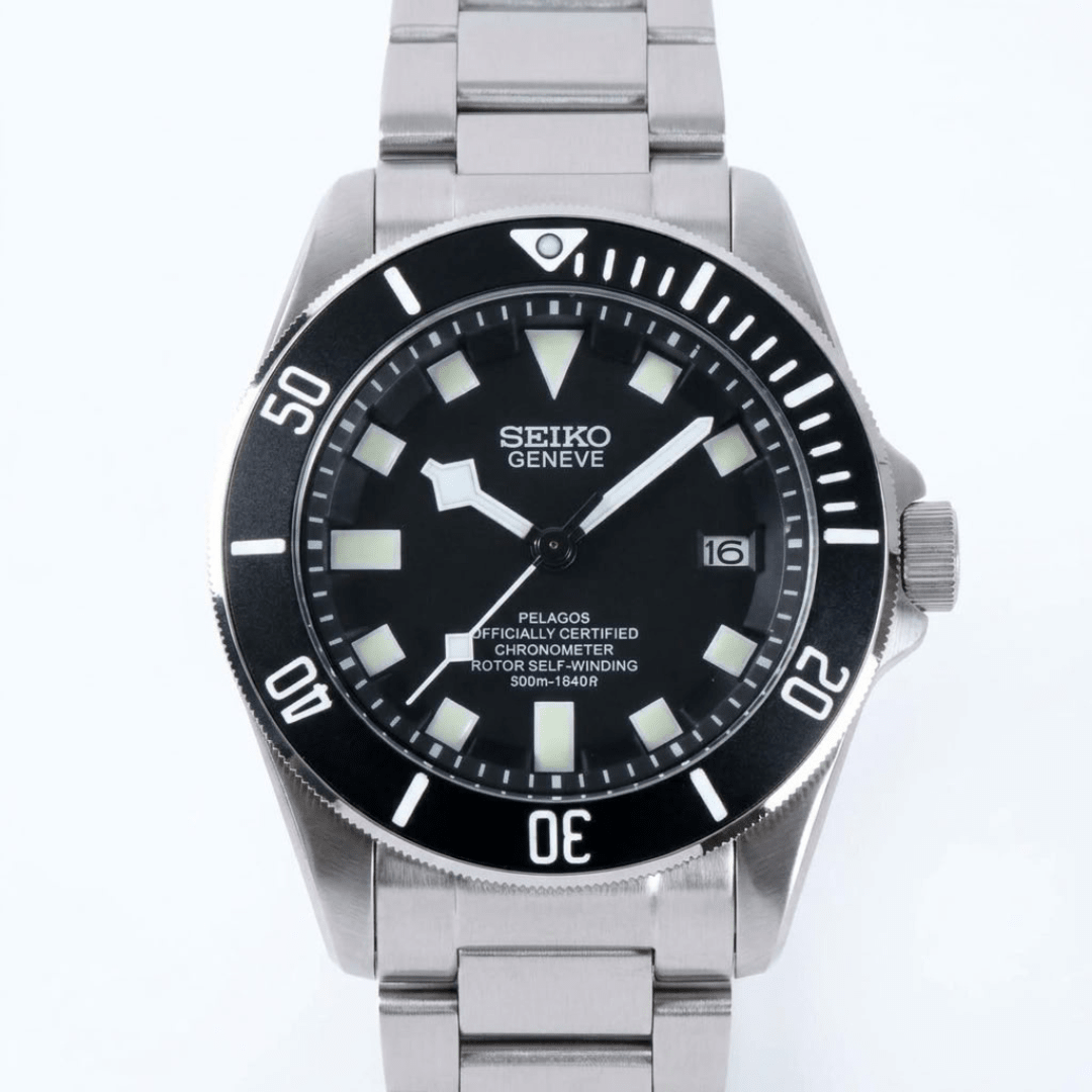 CUSTOM TUDEIKO AUTOMATIC OYSTER MOD BLACK KNIGHT EDITION - Monomods